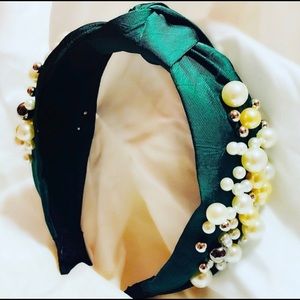 Forest Green Peal Headband